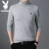 Playboy, мужской весенний однотонный свитер, цветной хлопковый лонгслив, большой размер