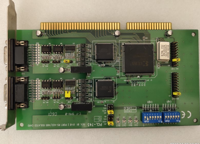 Taiwan Advantech Communication Card PCL-745 REV B1 RS-422 485 2 Port Industrial Card Shanghai Spot