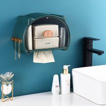 Disposable facial towel storage box wall-mounted facial cleansing towel cotton soft towel rack toilet wall-mounted box