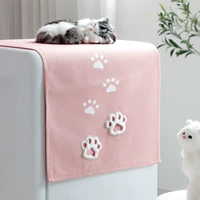 Шарф из кота с розовым котом