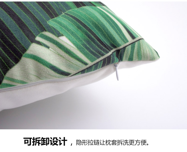 chuối cây nordic lá mặt ins gối đệm sofa đệm gối che nhà máy đơn giản mà không cốt lõi - Trở lại đệm / Bolsters gối ghế
