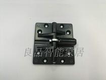 Taiwan Pinliang black folding door spring hinge single tube folding door hinge wardrobe door open elastic hinge