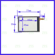 A2432C digital universal touch handwritten external screen glass four-wire resistance welding 77 * 55mm