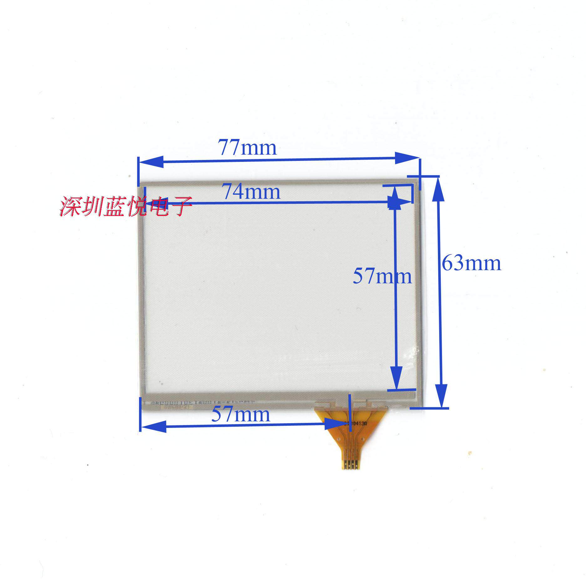 Touch handwriting external screen for LTV350QV-FOEL display screen original Taiwan 3 5 inches