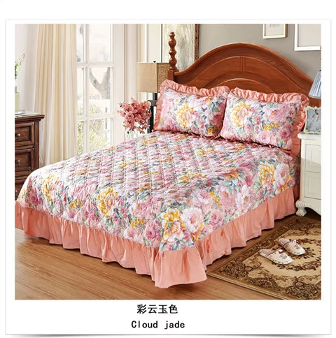 Khăn trải giường bằng vải bông trải giường đơn ga giường everon giảm giá