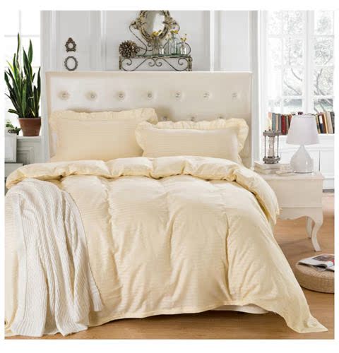 Chất liệu cotton satin màu đơn 笠 Tấm đơn Simmons nệm bảo vệ giường đơn giường đôi cung cấp đặc biệt - Trang bị Covers Ga phủ giường Everon