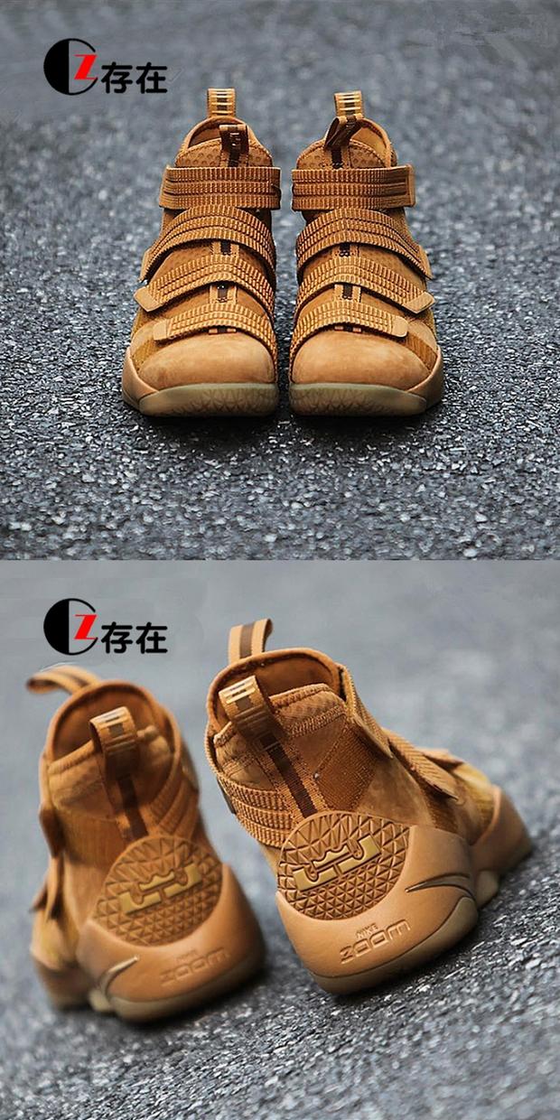 Tồn tại LeBron Soldier XI James Soldier Warrior 11 Giày bóng rổ 897647 897645 giày thể thao bitis nam