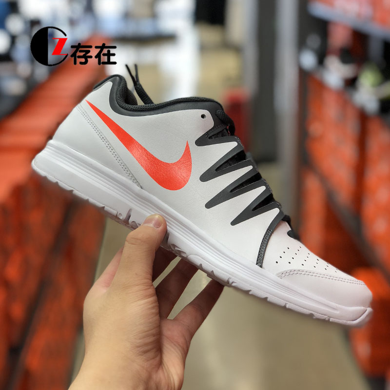 Nike NIKE VAPOR COURT của nam giới thấp để giúp thở giản dị mặc giày tennis cơ bản 631703-107 giày thể thao