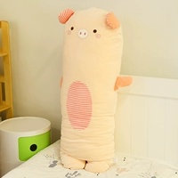 Pink Pig Long Strip Pillow