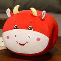 Красная улыбка корова