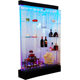 Water curtain wall wine cabinet screen living room fish tank decorative entrance partition flowing water wall acrylic bubble wall humidification wall