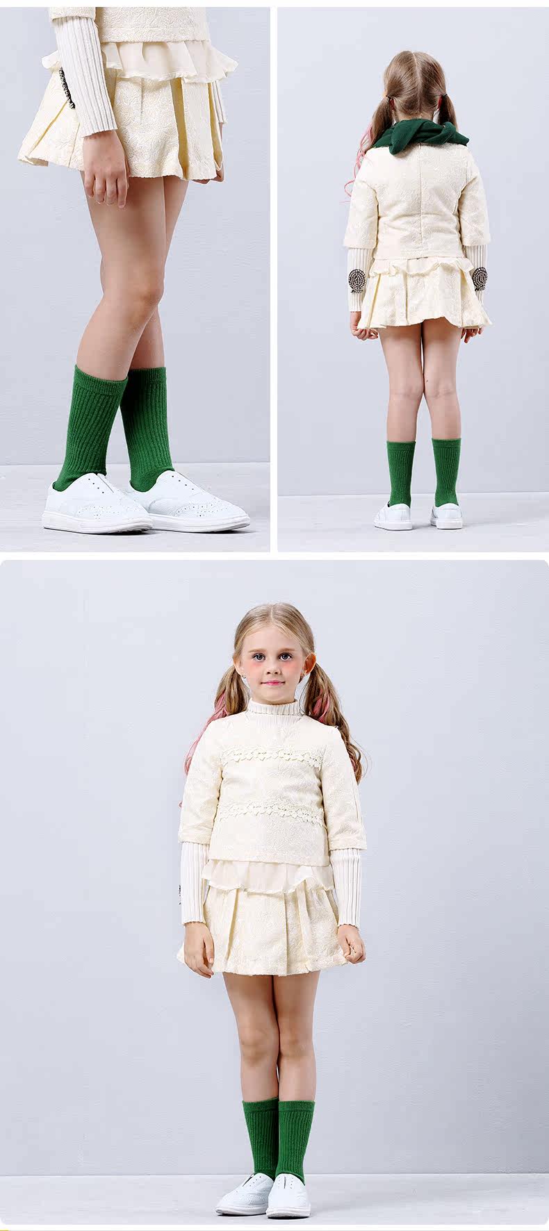 Jupe fillette SSXIAO YU - Ref 2051857 Image 20