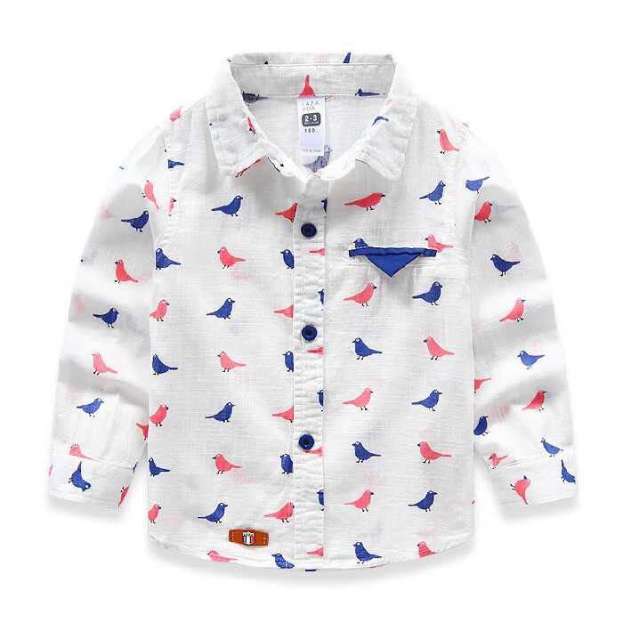 Chemise garcon à manche longue - Ref 2076623 Image 8