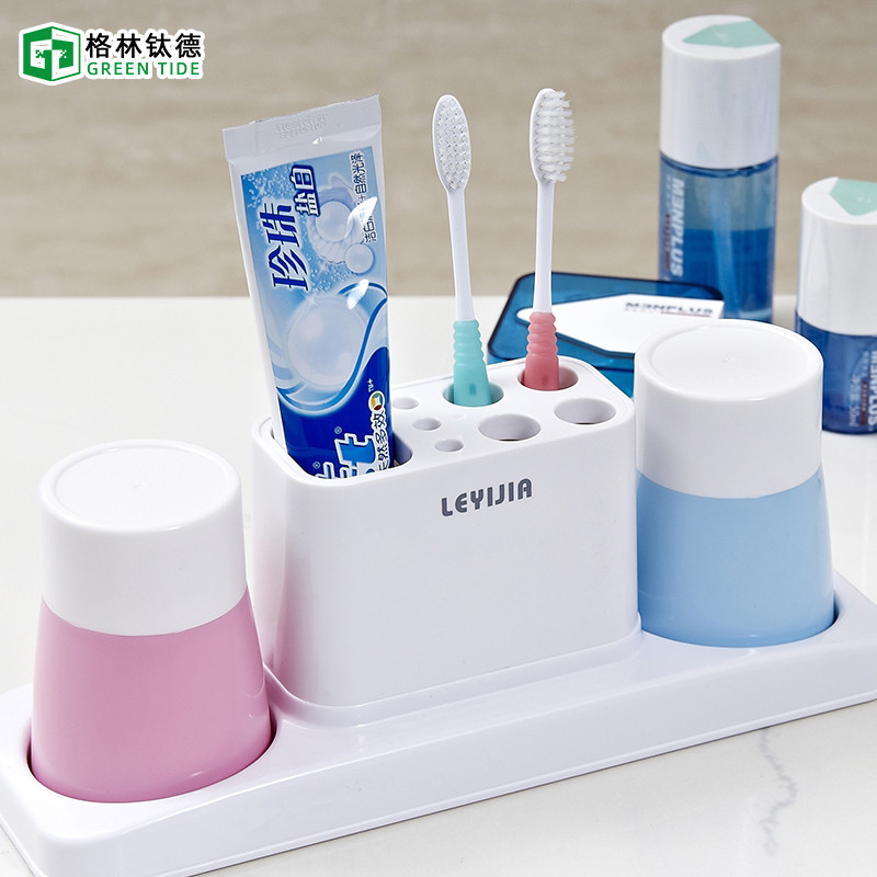 Creative Practical Lovers Gargling Cups Toothbrush Racks Wash Suit Toothbrushing Cup Toothpaste Racks Valentine's Day