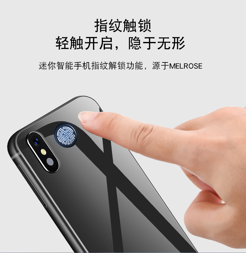 MELROSE 2019 Mobile Unicom Telecom 4G nhỏ điện thoại thẻ thông minh siêu nhỏ gọn màn hình cảm ứng đầy đủ - Điện thoại di động giá điện thoại samsung a71