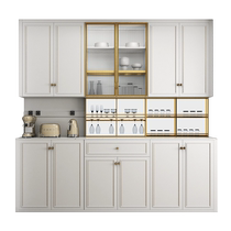 Sofia European-style Klavica whole-house custom-made dining room tea bar wine cabinet storage wall-mounted integrated cabinet