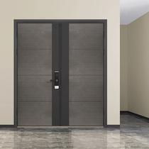 Sofia custom-made steel-wood courtyard door entry door anti-theft door double door outdoor door