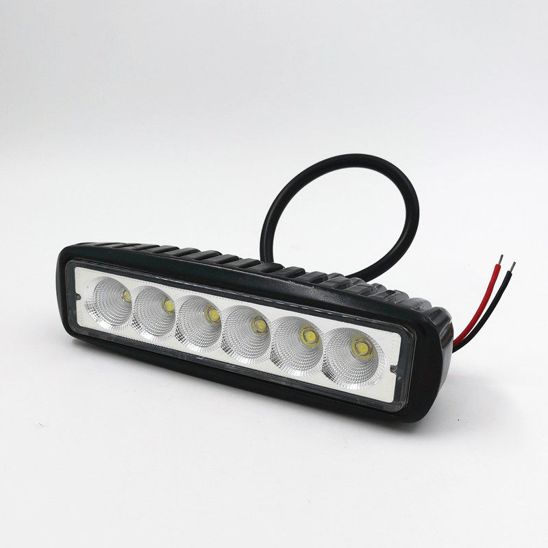 Car LED inverted headlights retrofitted off-road lights Net Lights Front Bar Lights One Type Day Line Light Fog Light Assisted Lights 18W