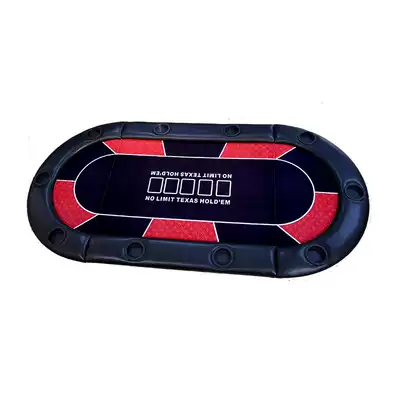 90 * 180CM folding half-fold chip desktop three-fold Texas poker table poker table poker table