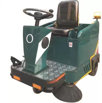 Electric driving type vacuum sweeper factory workshop industrial road sweeper property Road garbage sweeper