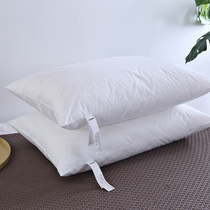 Export Japan 5-star hotel pillow supple soft single down pillow core Adult protective cervical home