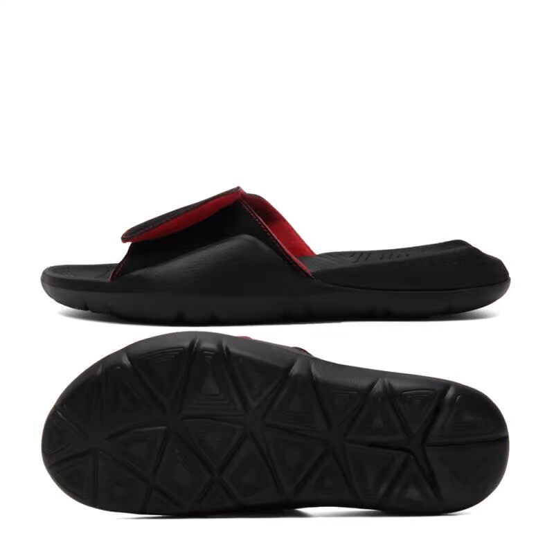 Giày nam Nike / Nike 19 mùa hè Dép AJ nam kéo từ dép đi biển chống trượt AA2517-003 - Dép thể thao dép đi trong nhà