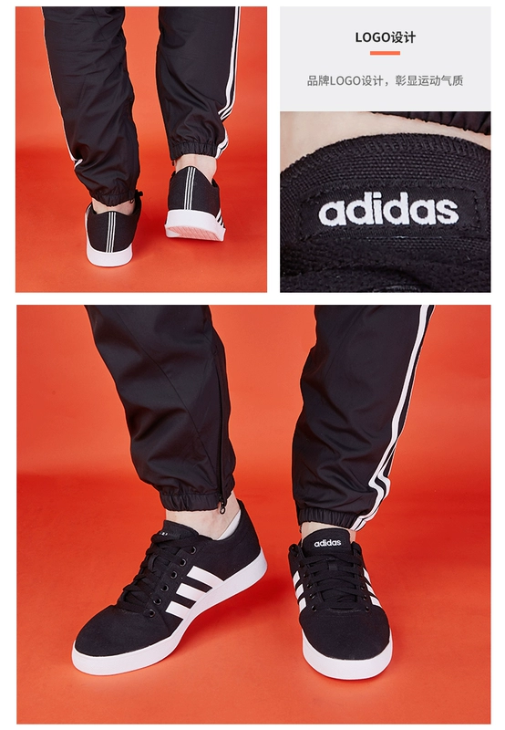 Giày Adidas Adidas nam 2019 mùa hè mới thấp giúp giày thoải mái thoáng khí nhẹ nhàng DB0002 - Dép / giày thường