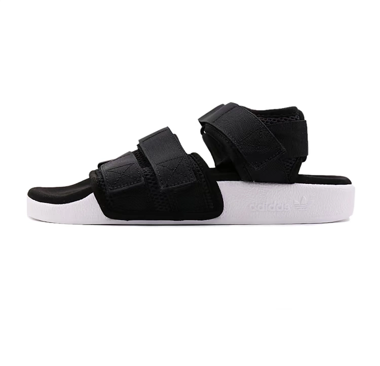 Giày nữ Adidas 2019 hè mới Giày Velcro Ninja đôi dép đi biển thoáng khí thông thường AC8583 - Giày thể thao / sandles xăng đan cao gót