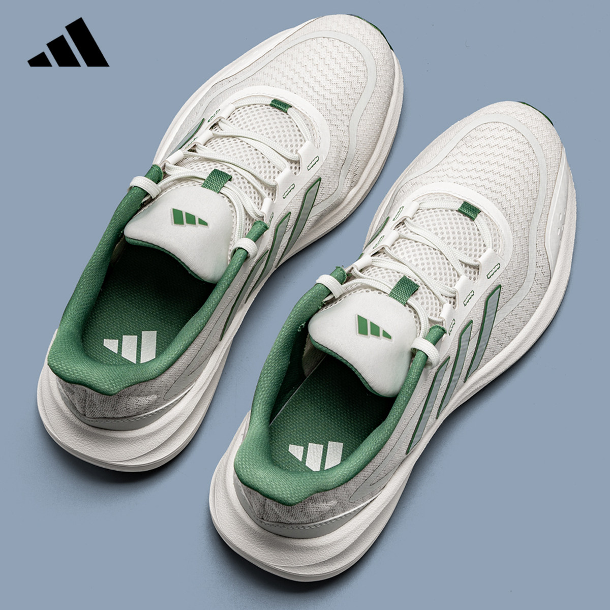 adidas мужские кроссовки Adidas, весенняя новая спортивная обувь, амортизирующие кроссовки на мягкой подошве, сетчатая обувь JH5153