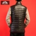 Adidas down vest nam vest 2018 mùa đông mới ấm vest thể thao xuống áo khoác BS1563