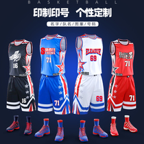 Basketball uniform customized suit male summer college student sports training suit group buying competition team uniform printed basketball jersey