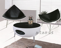 Negotiate leisure hotel sales office clubhouse project supporting Coconut Chair creative bird nest glass fiber reinforced plastic coconut shell chair reception