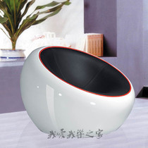 Nordic designer hemisphere chair Shopping mall leisure chair Lobby reception chair Reading chair Bedroom fun lazy sofa chair