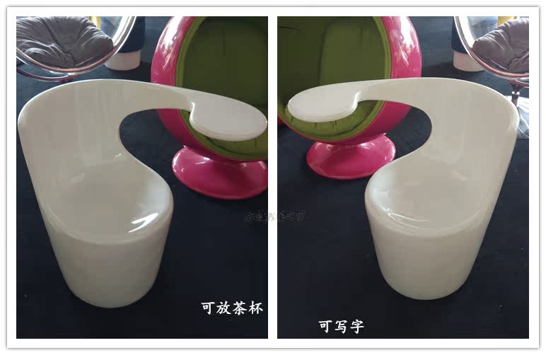 Bàn hiện đại cá tính và bàn ghế nội thất sáng tạo ghế cà phê phòng khách với máy tính để bàn nhỏ đa chức năng tiết kiệm không gian ghế - Đồ nội thất thiết kế sofa nỉ
