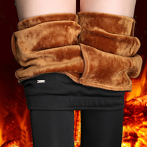 Outside wearing high waist length pants 2022 new spring and summer big code display slim middle-aged mom fat mm slim down to underpants woman
