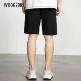 WOOG2005 Трендовые спортивные шорты, летние черные штаны для отдыха, 2020
