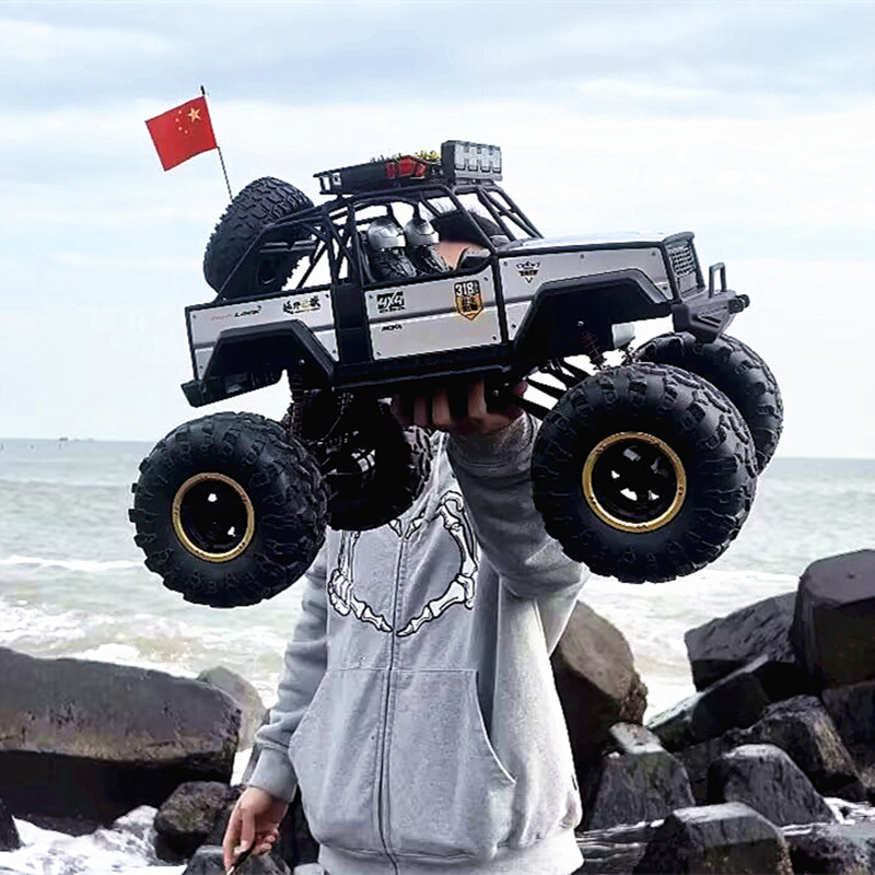 Shuangzhe Remote Control Off-Road Vehicle Climbing Car Four-Wheel Drive Alloy Adult High-Speed High-Horsepower Professional Off-Road Vehicle for Kidsren and Boys