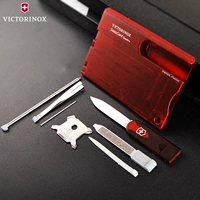 Victorinox Victorinox Swiss Army Knife Knife Card Card Knife 0.7200.T Loại tuốc nơ vít đa năng Bản gốc xác thực dao quân đội thụy sĩ cao cấp