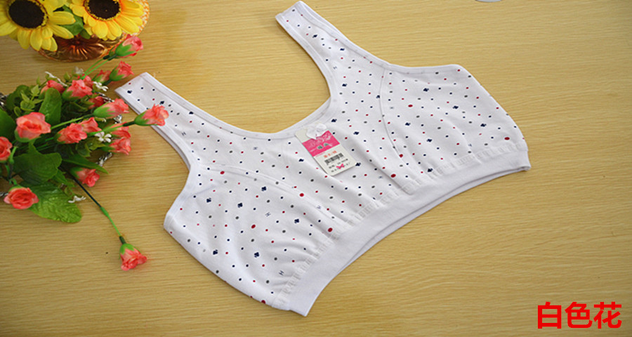 3 món đồ của người trung niên và người cao tuổi không có áo ngực bằng thép mùa hè áo cotton mỏng cotton mẹ đồ lót nữ bra áo thun ba lỗ nữ