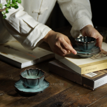 (Longquan celadon kung fu tea set) Puer tea cup tea master cup