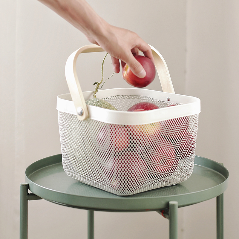 Nordic in iron desktop contains basket cosmetic mask in bathroom with small basket of cosmetic mask