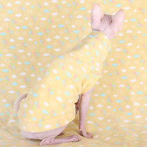 Custom hairless cat pet clothes plus velvet cat tide brand ins wind spring and autumn and winter warm Sphinx special