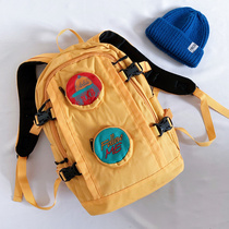 2019 new ins super fire Japanese and Korean school bag female Sesame Street Oxford computer bag casual shoulder back travel bag