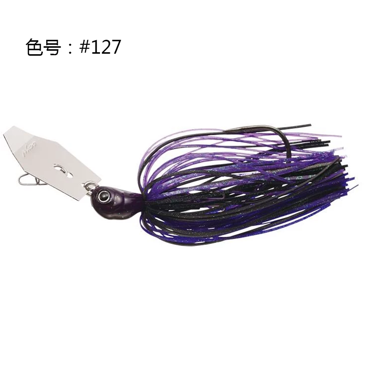 [EG挡水板JIG路亚饵假饵EVERGREEN Jackhammer挡板胶群铅头钩鱼饵]