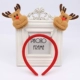 Trẻ em Mũ Giáng Sinh Cô gái Kẹp tóc Công chúa Hàn Quốc Phụ kiện tóc Antlers Headband Hairpin Dễ thương Siêu dễ thương Tai thỏ bờm tóc đẹp