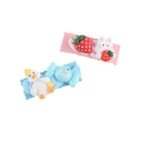 Кремовая заколка для волос, набор материалов, лента, комплект, шпильки для волос, аксессуар для волос, челка, «сделай сам», популярно в интернете