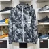 Áo gió nam Li Ning 2018 loạt thời trang thể thao mới áo khoác gió nam thể thao AFDN173 áo gió 2 mặt Áo gió thể thao