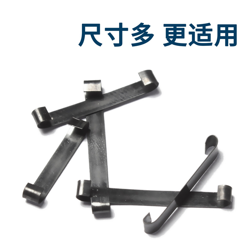 Black Nail Correction Hook Made of Memory Alloy, Compact, Convenient to Wear, Comfortable for Home Use, Portable, Corrects Ingrown Nails and Prevents Them from Piercing the Skin
