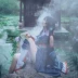 Quần áo Cosply nữ âm dương cosplay khói khói Quần áo COS không đánh thức bộ tóc giả trò chơi anime đầy đủ - Cosplay