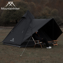 Black Tower Sky template tent camping Black Series outdoor multi-person tent mountain guest multi-person